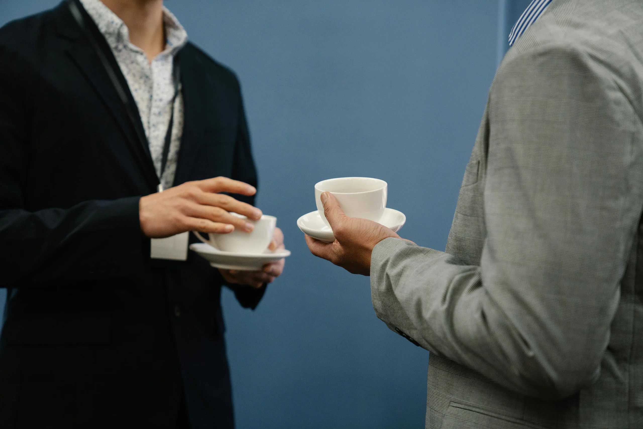 two people having a conversation about IT